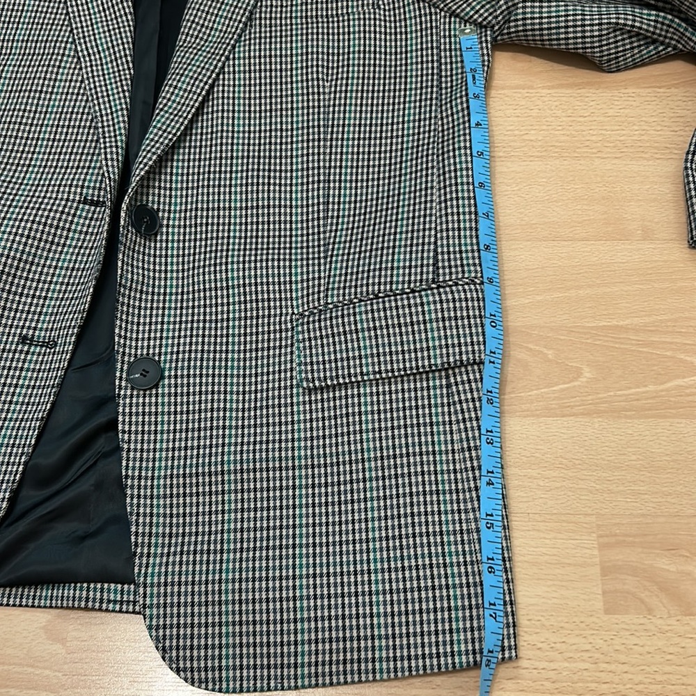 STUDIO TOMBOY HOUNDSTOOTH BLAZER - Picture 5 of 10
